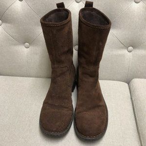 Born suede mid calf boots